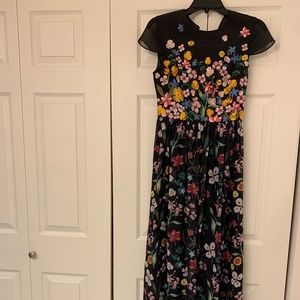 Black Floral Dress